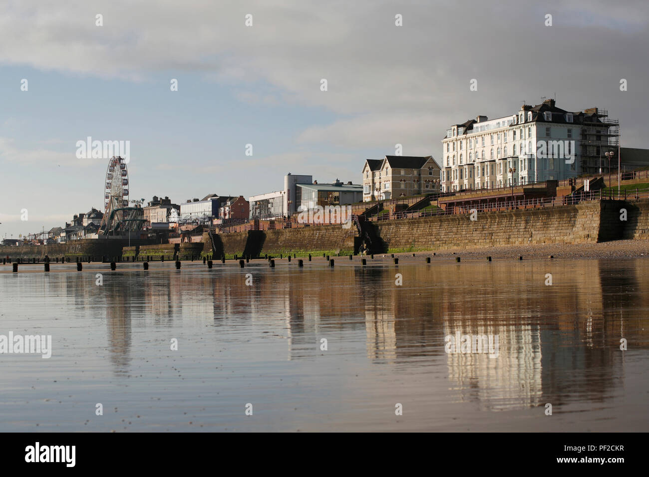 Lungomare di Bridlington Foto Stock