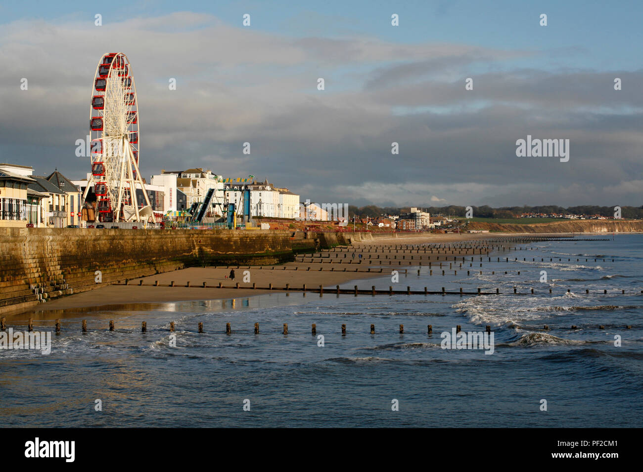 Lungomare di Bridlington Foto Stock