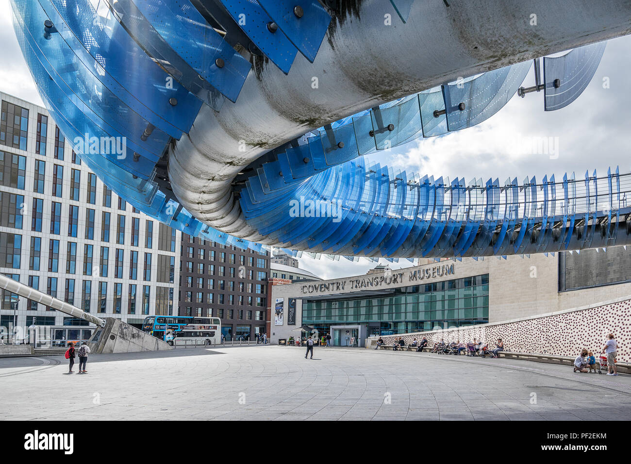 Coventry Transport Museum in luogo del Millennio Foto Stock