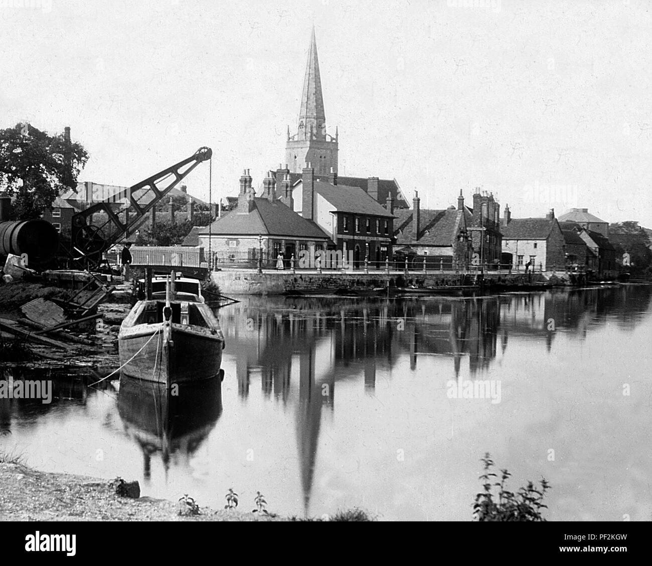 Abingdon, agli inizi del novecento Foto Stock