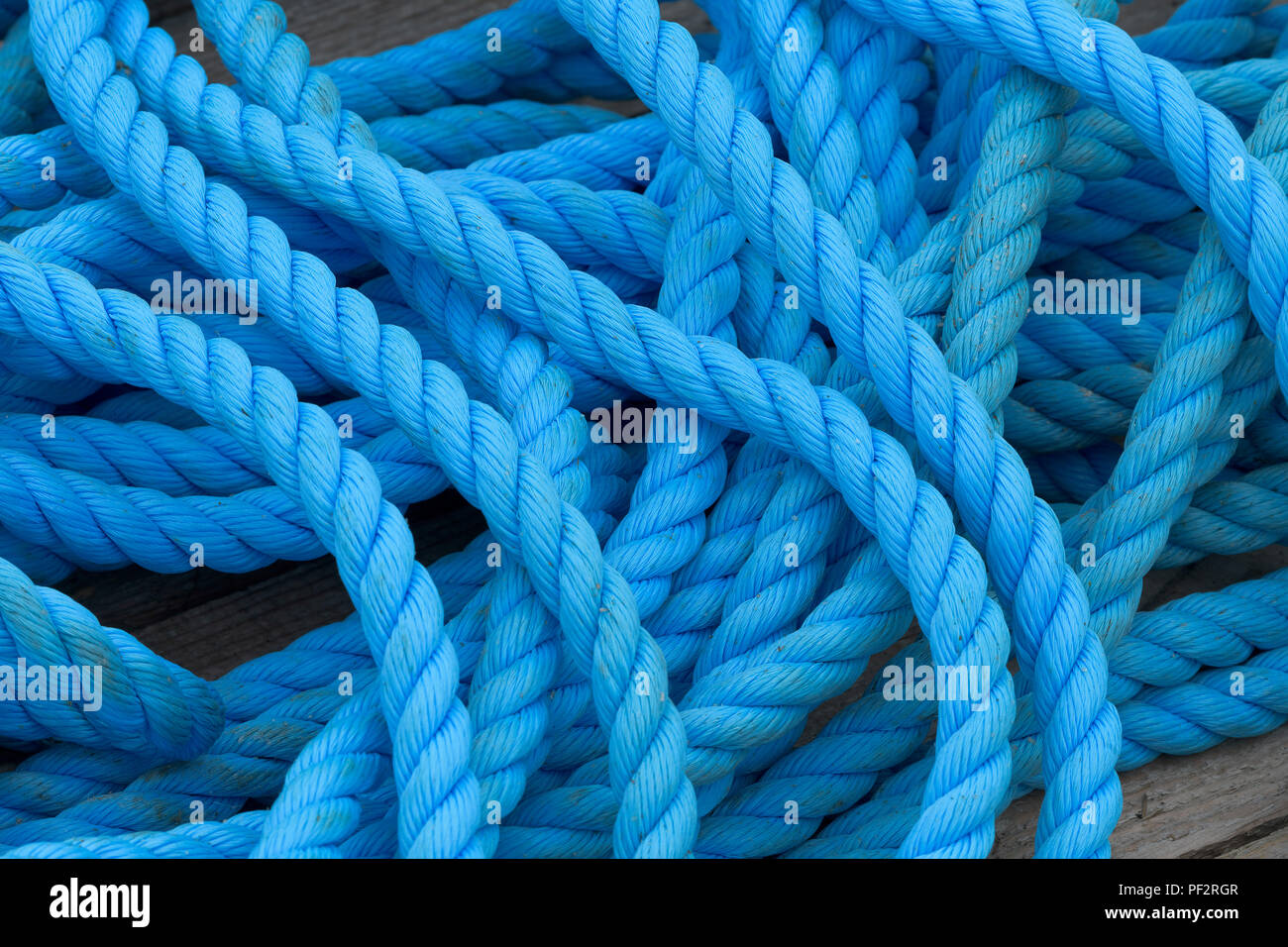 Corda blu a Peggy's Cove, Nova Scotia sulla luglio 17, 2018 Foto Stock