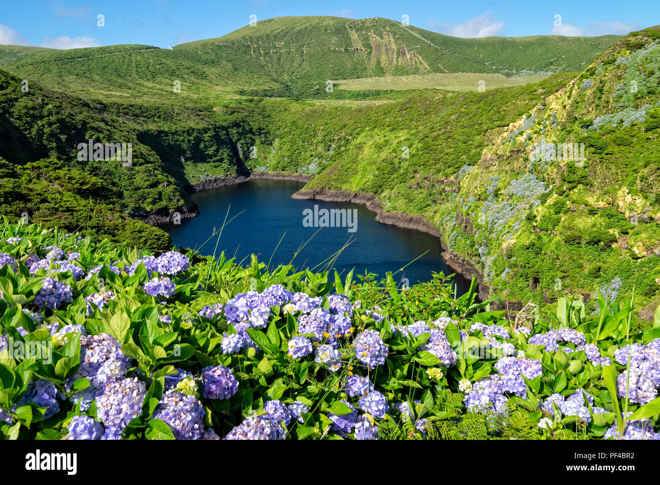 Lagoa Comprida - Isole Azzorre Foto Stock