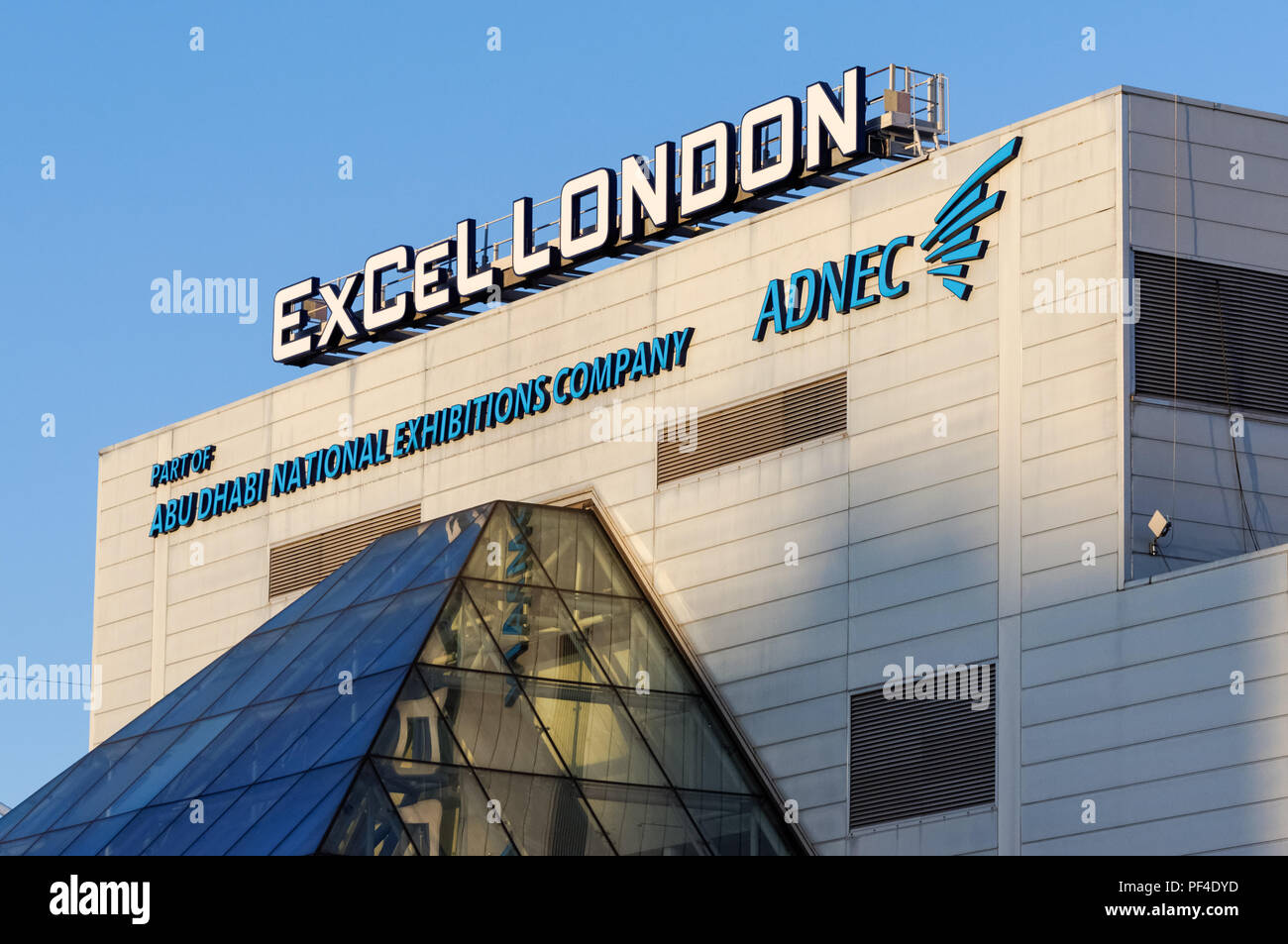 Il centro esposizioni ExCeL di Londra England Regno Unito Regno Unito Foto Stock