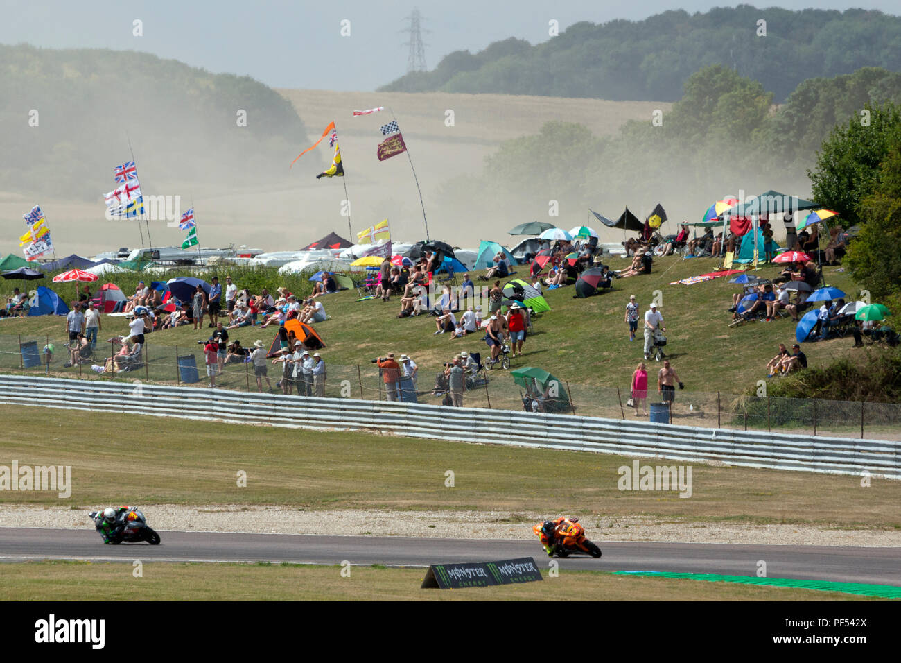 Bennetts British Super Bike, Thruxton, Hampshire, Regno Unito, Foto Stock