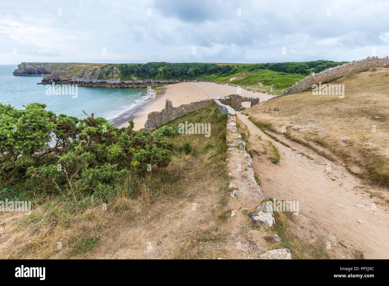 Pembrokeshire costa in Galles, Regno Unito Foto Stock