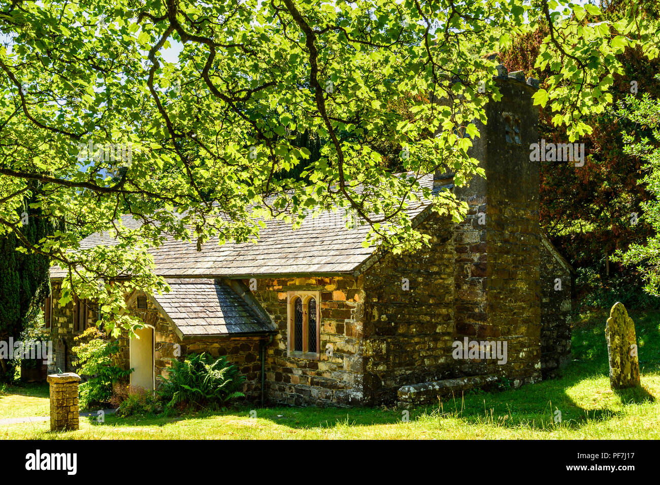 Chiesa di San Giovanni Evangelista e San Giovanni in Valle nel distretto del Lago Foto Stock