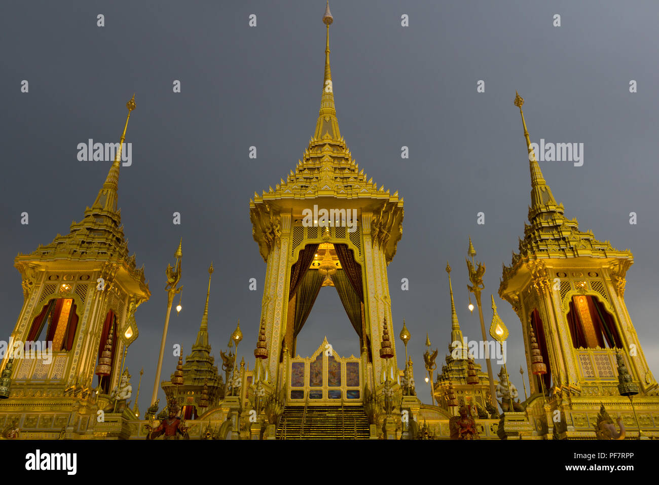 Bangkok, Tailandia - 20 Nov 2017 :Il Royal cremazione per Sua Maestà il defunto Re Bhumibol Adulyadej. Foto Stock