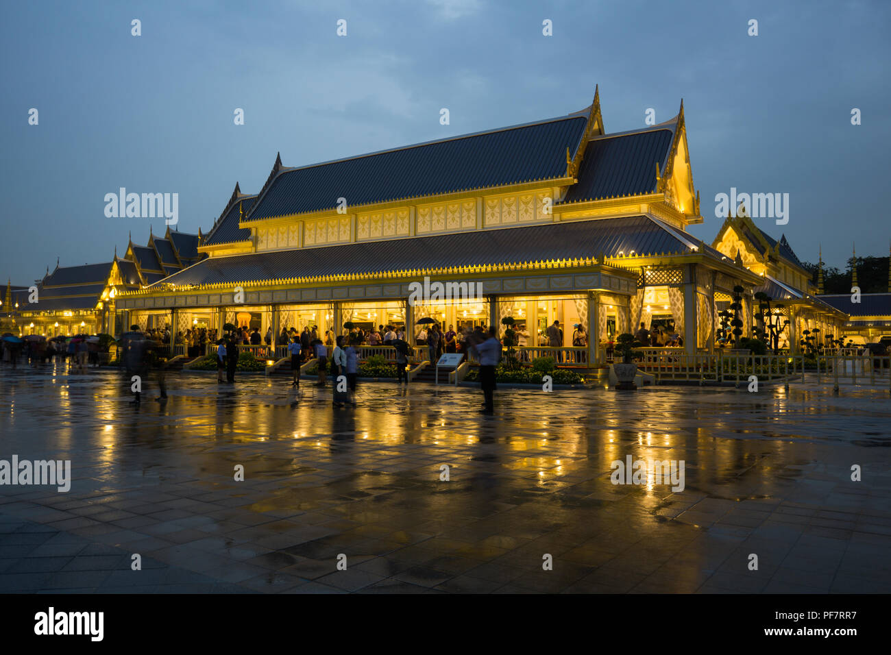 Bangkok, Tailandia - 20 Nov 2017 :Il Royal cremazione per Sua Maestà il defunto Re Bhumibol Adulyadej. Foto Stock