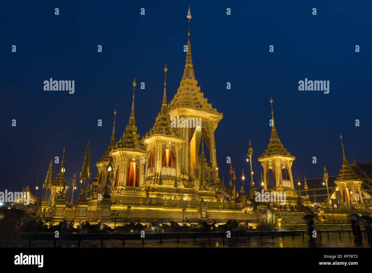 Bangkok, Tailandia - 20 Nov 2017 :Il Royal cremazione per Sua Maestà il defunto Re Bhumibol Adulyadej. Foto Stock