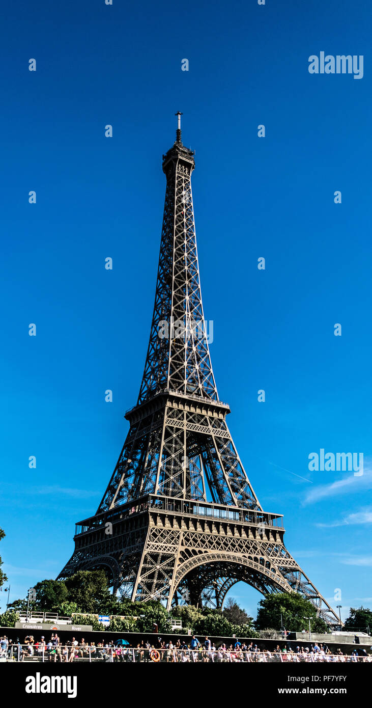 Torre Eiffel Foto Stock
