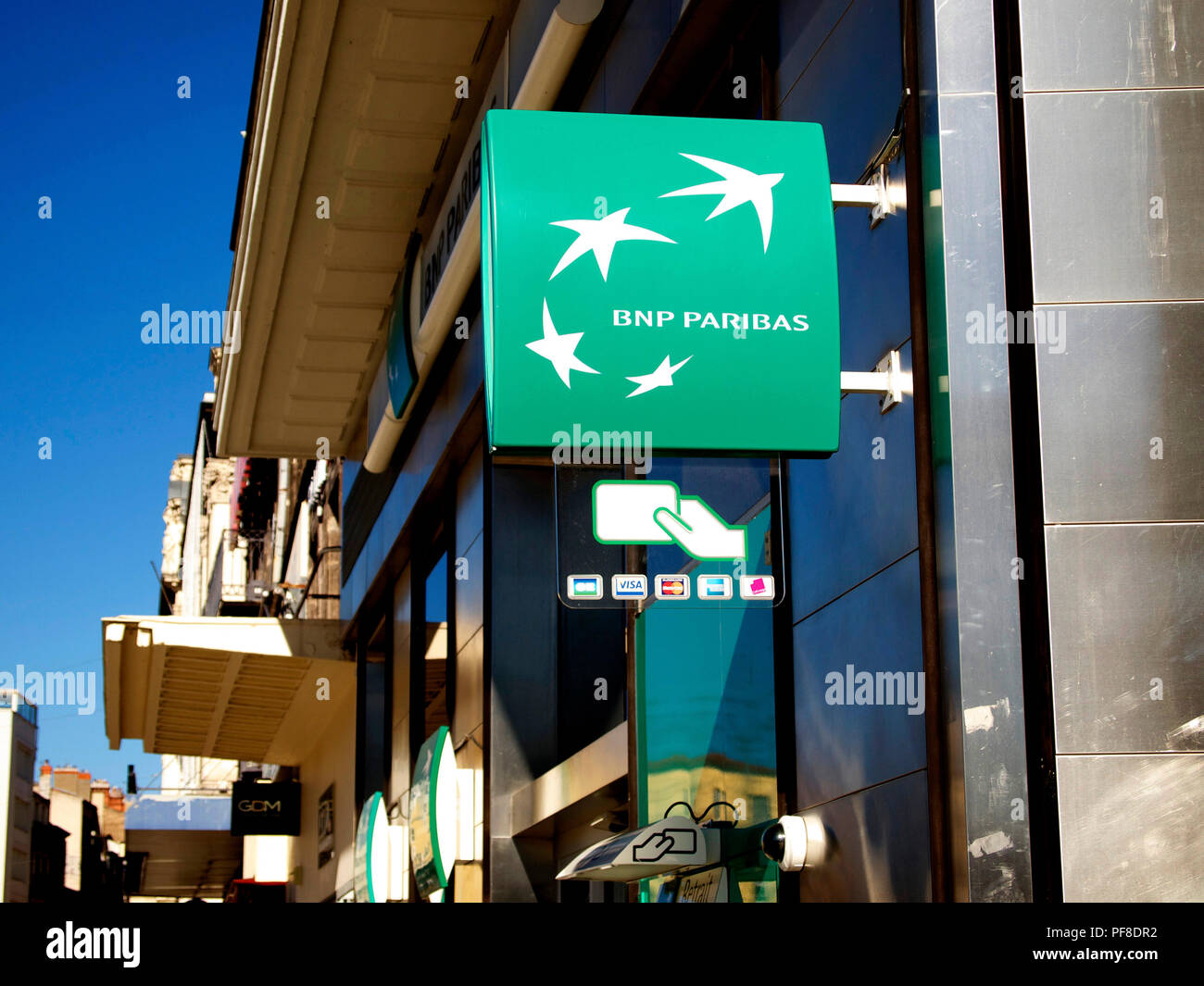 BNP PARIBAS, filiale francese bank Foto Stock