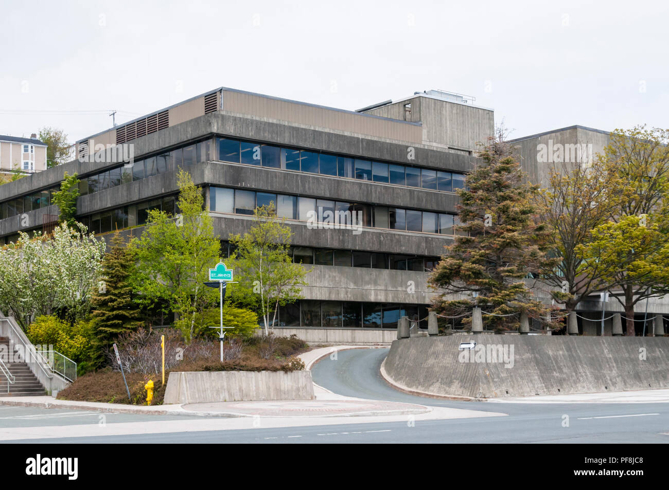 San Giovanni municipio della città, San Giovanni, Terranova, Canada Foto Stock