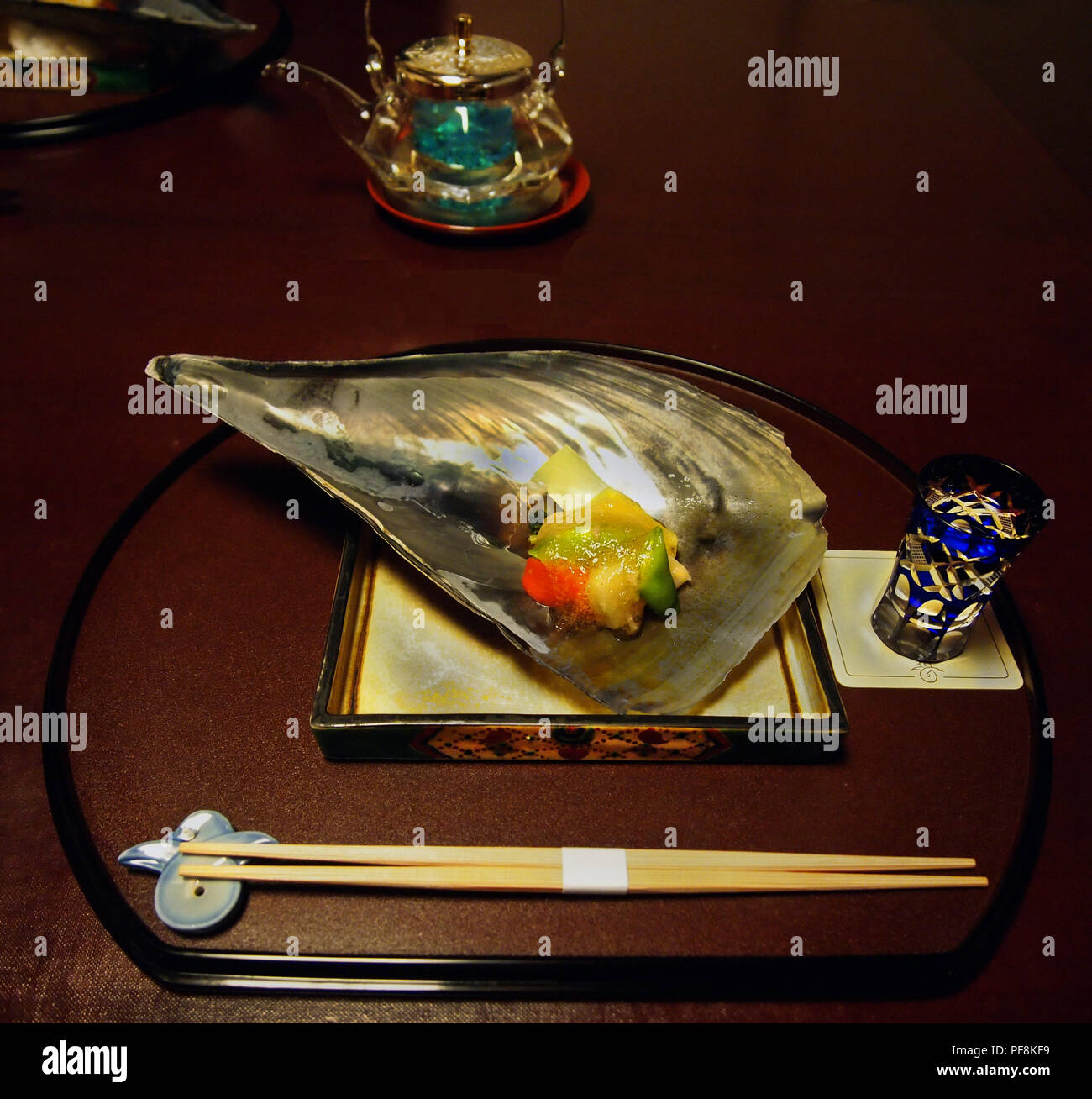 Hotel tradizionale a Kyoto (ryokan) Foto Stock