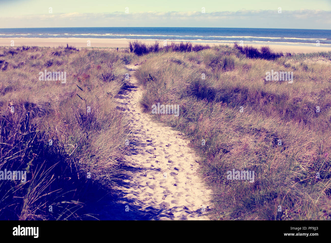 Europa Germania Nordsee Instagramm Style Foto Stock