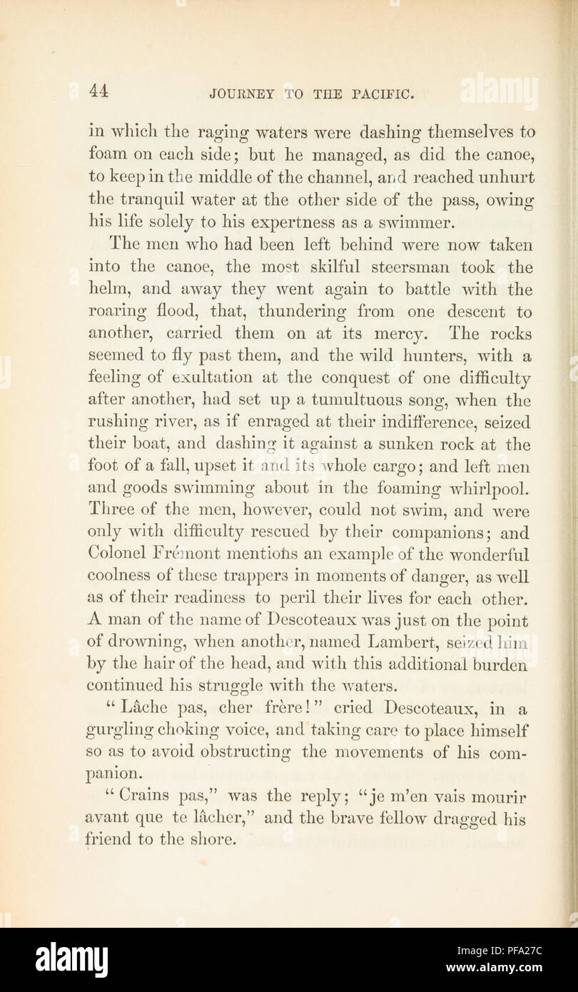 . Diario di un viaggio dal Mississippi verso le coste del Pacifico con il governo degli Stati Uniti la spedizione. West (brevetto statunitense n. S. ); Ovest (brevetto statunitense n. S. ); Overland viaggi nel Pacifico. . Si prega di notare che queste immagini vengono estratte dalla pagina sottoposta a scansione di immagini che possono essere state migliorate digitalmente per la leggibilità - Colorazione e aspetto di queste illustrazioni potrebbero non perfettamente assomigliano al lavoro originale. Möllhausen, Balduin,1825-1905; Sinnet, Percy, Onorevole; Whipple, Amiel settimane,1817?-1863. Londra : Longman, marrone, verde, Longmans & Roberts Foto Stock
