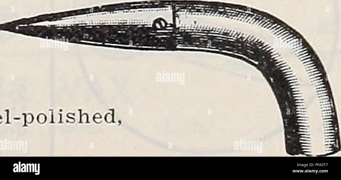 . Diamond giubileo settantacinquesimo anniversario. Attrezzature da giardinaggio e fornisce cataloghi; attrezzi agricoli cataloghi; semi cataloghi; lampadine (piante) cataloghi; Verdure cataloghi; fiori cataloghi. cancelletto. No. 400-i poli Weeder mano 30c n. G-acciaio solido Weeder mano, 3 nasello 50c DIBBERS per trasferimento di piante. Di gran lunga la cosa migliore per il pur- pongono mai introdotto. No. 219, angolo retto forma, acciaio-legno lucidato impugnatura, 75c. GRASWIP pensE 1248, n. 165 Graswip è fatta di Utensile forgiato in acciaio, e presenta due bordi di taglio, di oscillare come un bastone da golf e taglia in entrambi i modi in avanti e indietro Foto Stock