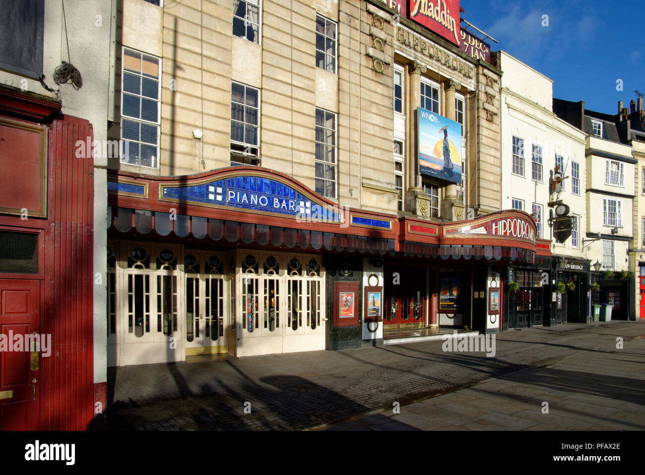Bristol Hippodrome & Piano Bar Bristol City Centre Foto Stock