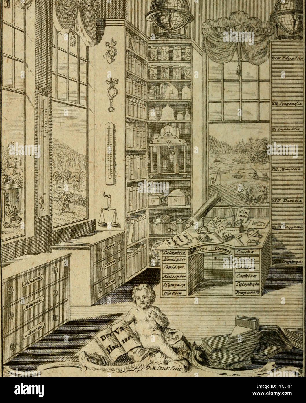 . Der Hausvater ... Agricoltura; economia domestica; botanica; Agricoltura; scienza; piante. cAtr. Si prega di notare che queste immagini vengono estratte dalla pagina sottoposta a scansione di immagini che possono essere state migliorate digitalmente per la leggibilità - Colorazione e aspetto di queste illustrazioni potrebbero non perfettamente assomigliano al lavoro originale. Münchhausen, Otto, Freiherr von, 1716-1774. Hannover, Försters und Erben Sohns Foto Stock