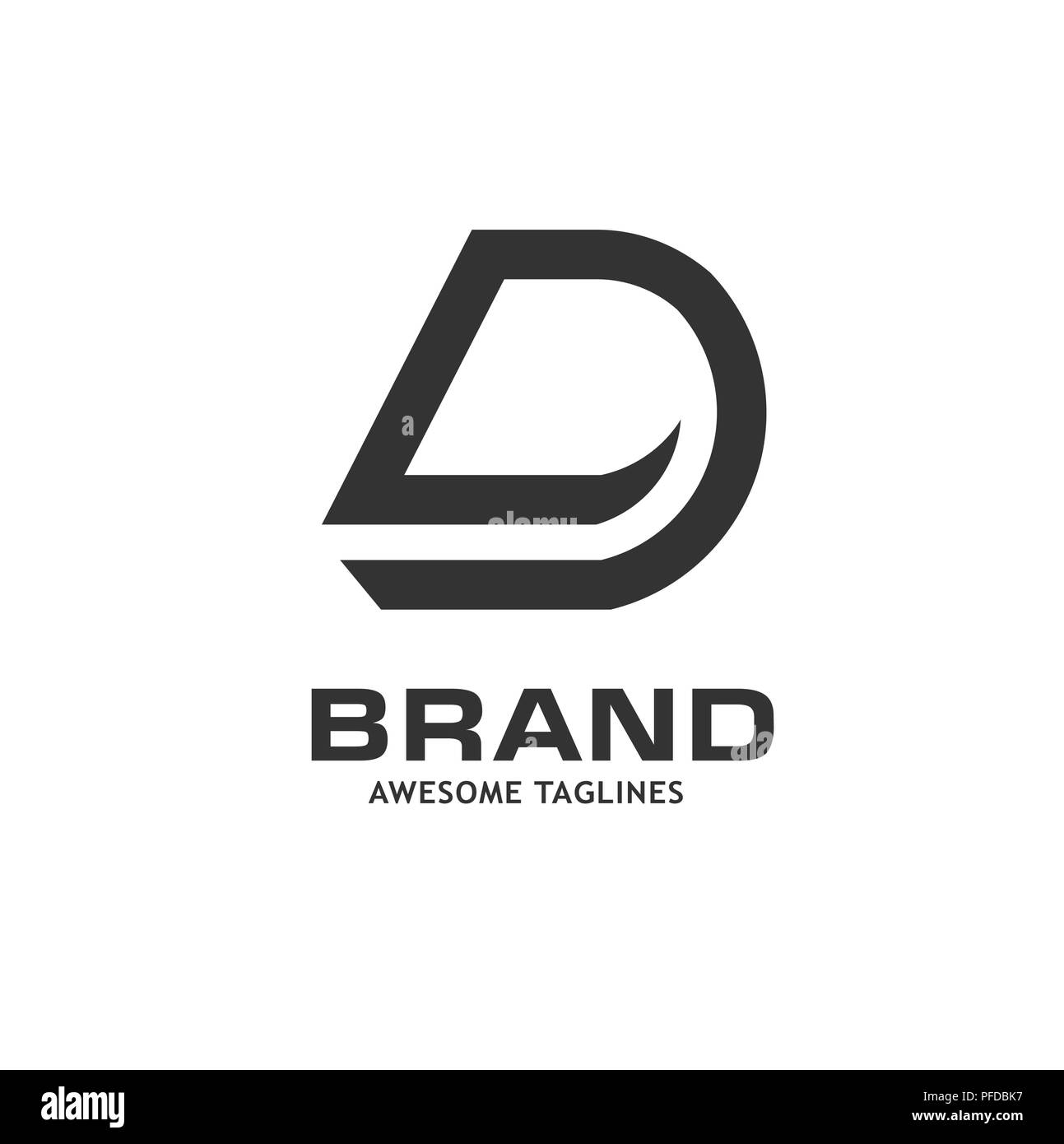 Lettera DL icona logo design elementi del modello. Logo lettera iniziale D.business corporate lettera DL logo design vettore. Semplice e pulito il design piatto Illustrazione Vettoriale Lettera DL icona logo design elementi del modello. Logo lettera iniziale D.business corporate lettera DL logo design vettore. Semplice e pulito il design piatto Illustrazione Vettoriale