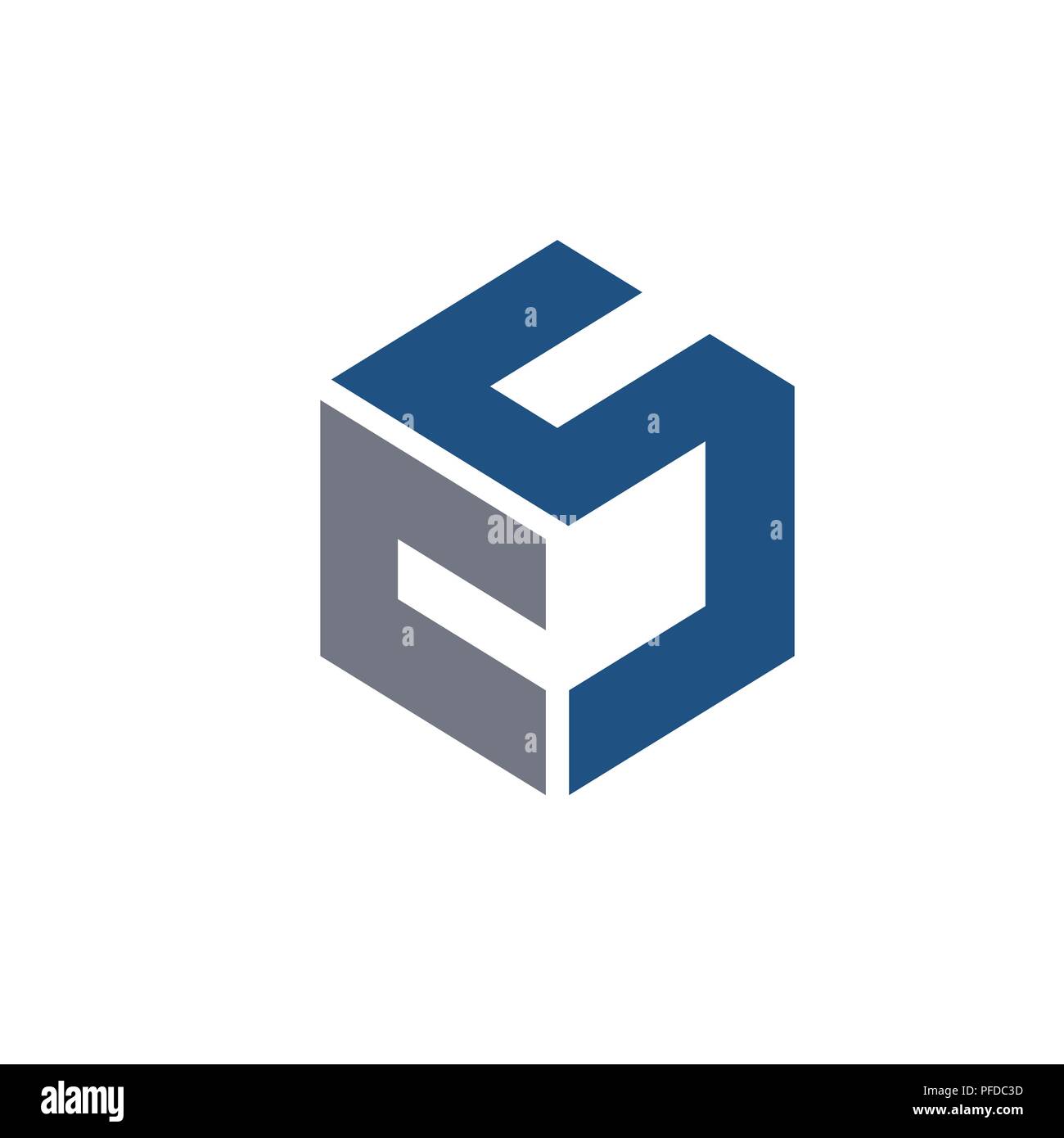 CS lettera logo design illustrazione vettoriale modello, LETTERA C vettore logo, LETTERA C E S vettore logo, creative lettera CS logo lettera Illustrazione Vettoriale