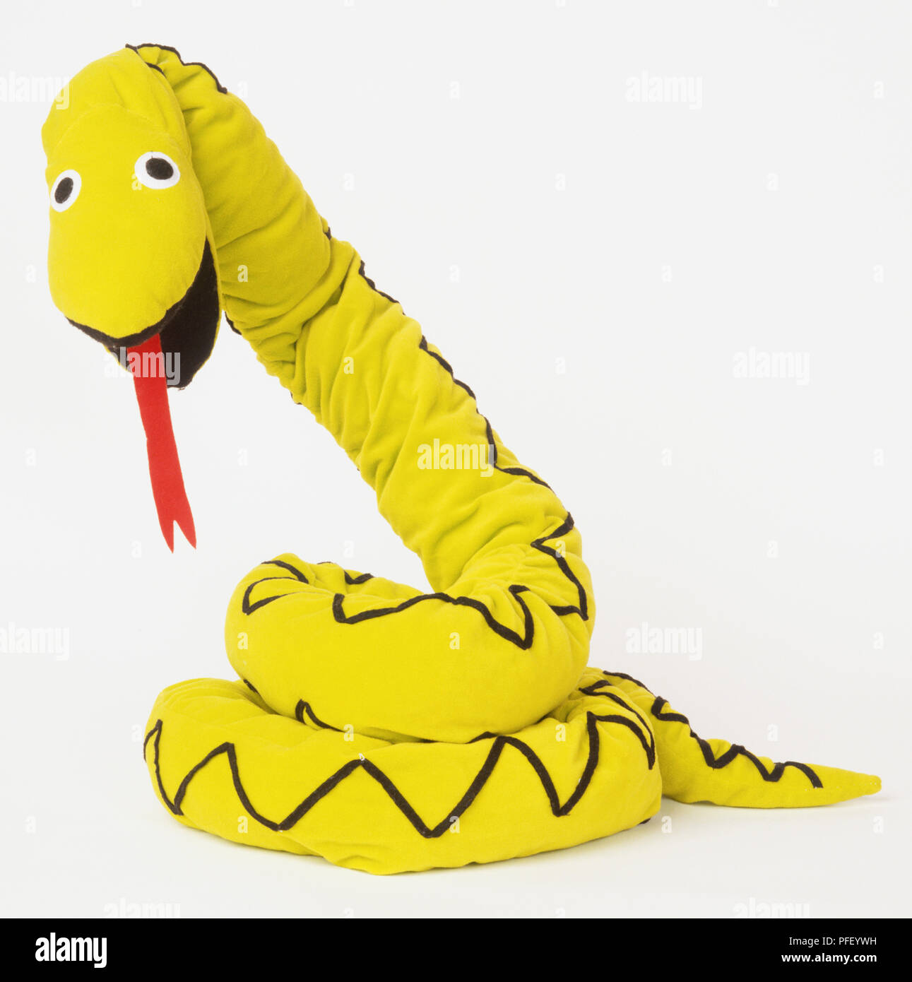 Toy snake, 'alzare la sua testa' Foto Stock