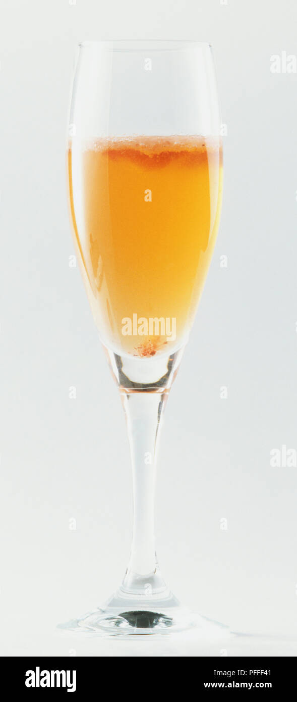 Cocktail Bellini Foto Stock