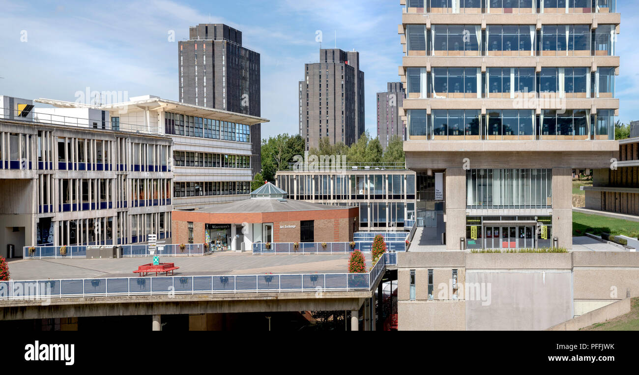 L'Università di Essex, WIVENHOE PARK, vicino a Colchester, Essex. Foto Stock