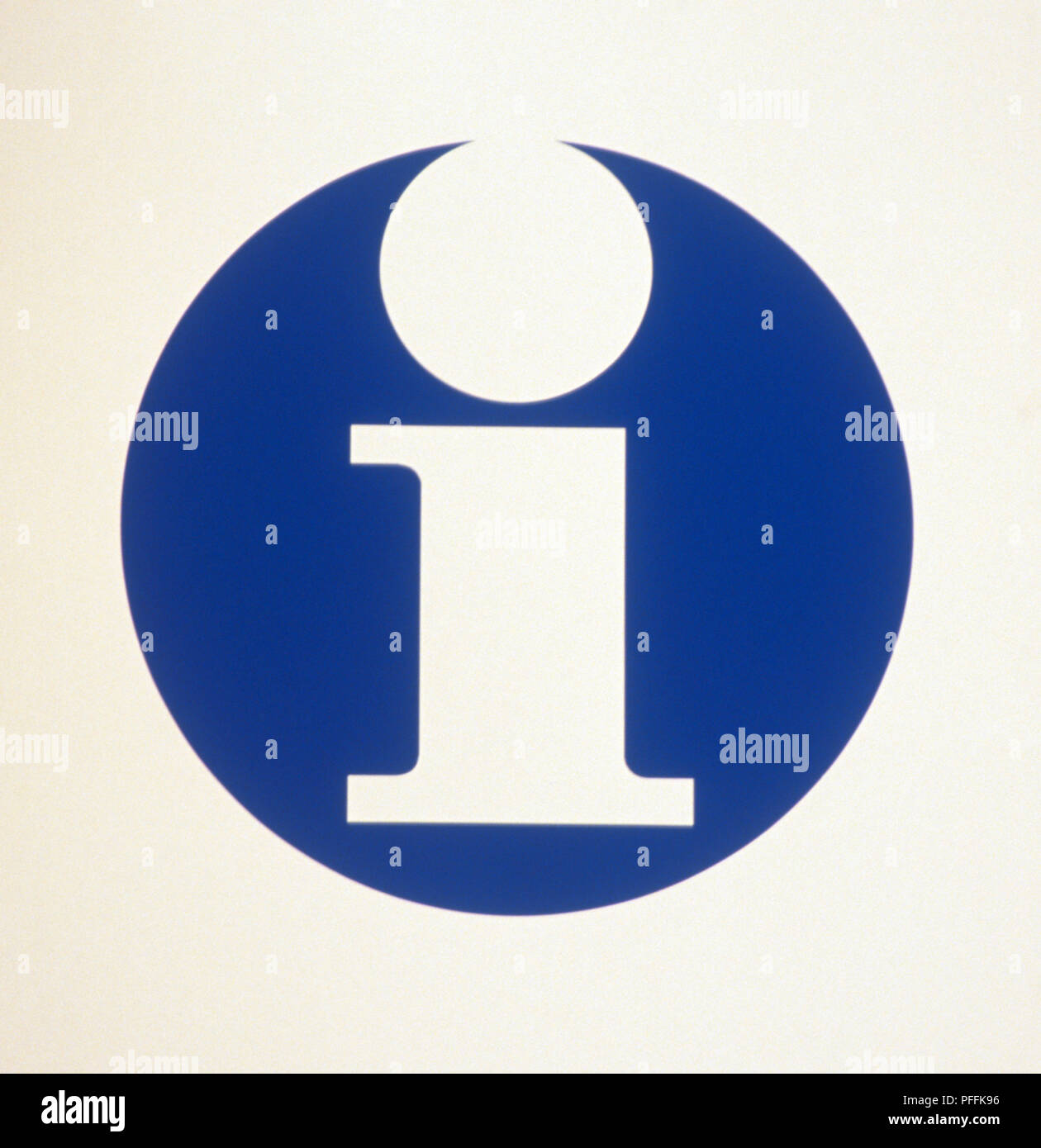 Informazioni turistiche simbolo Foto Stock