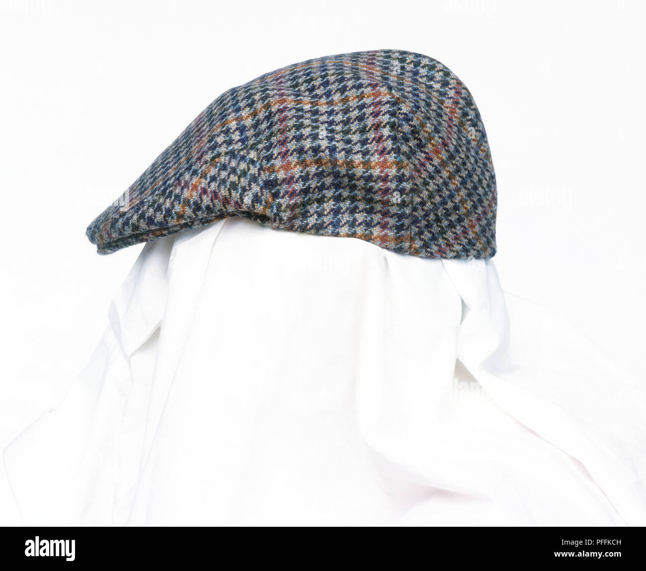 Tweed cap Foto Stock