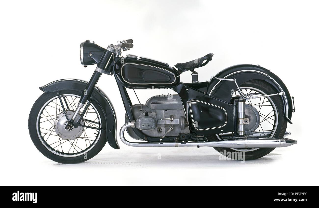 Hoffmann Gouverneur motociclo con trasversalmente montato 248cc bicilindrico motore quattro tempi Foto Stock