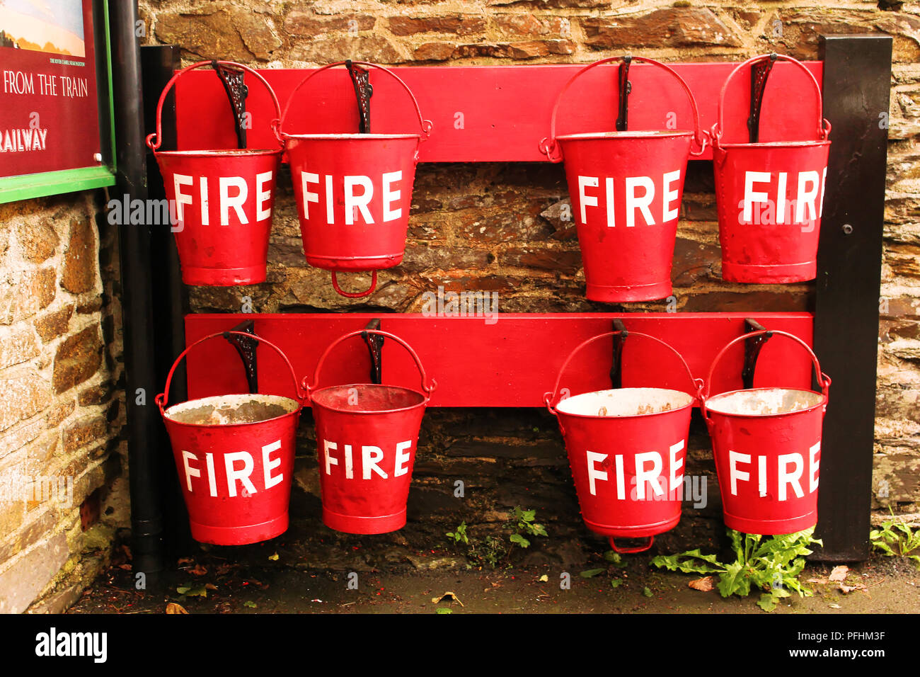Equipaggiamento antincendio Foto Stock
