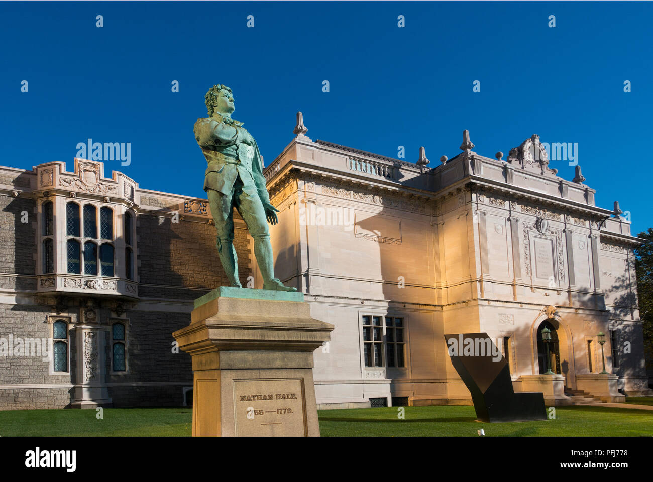 Wadsworth Ateneo in Hartford Connecticut Foto Stock