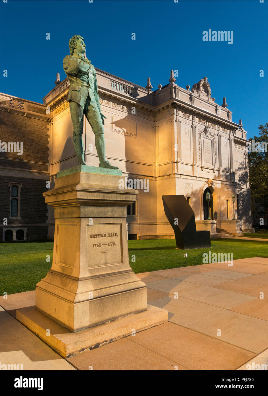 Wadsworth Ateneo in Hartford Connecticut Foto Stock