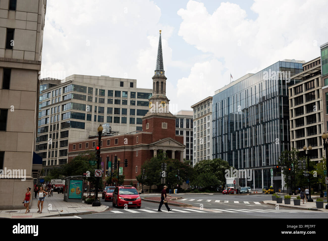 New York Avenue Chiesa Presbiteriana in Washington, DC, Stati Uniti d'America. Foto Stock