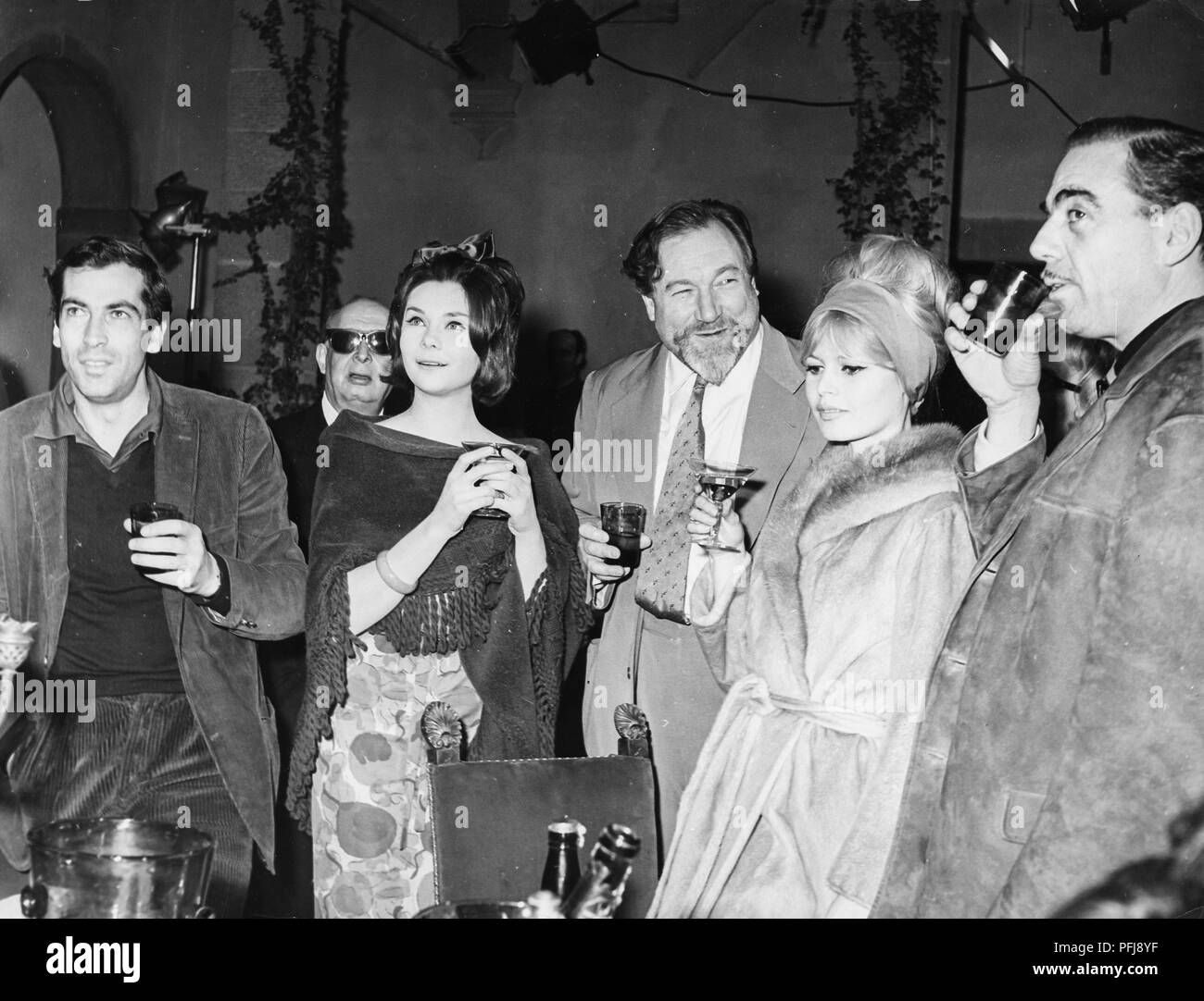 Brigitte Bardot, Roger Vadim, 60s Foto Stock