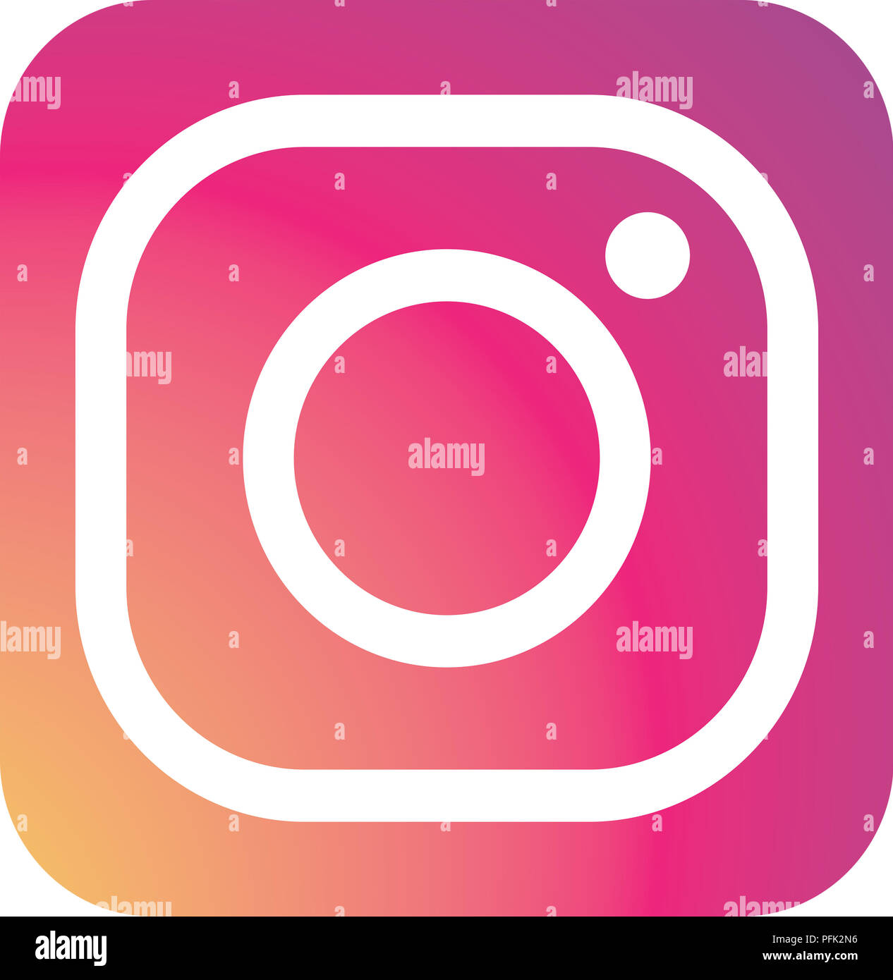 Instagram - Servizio di Social Networking - No PR Foto Stock