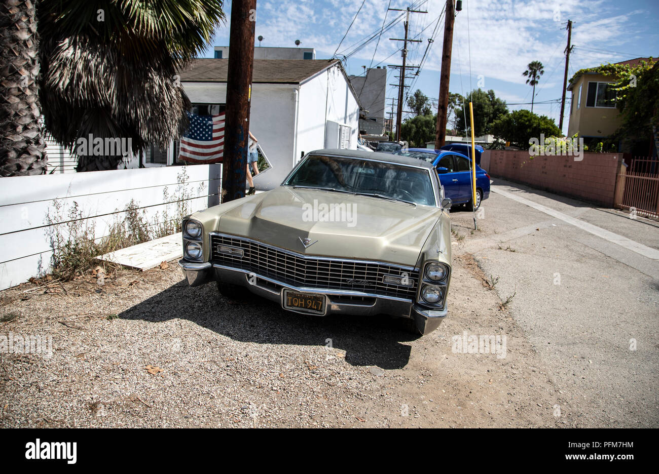 1967 Cadillac DeVille, LA, California Foto Stock