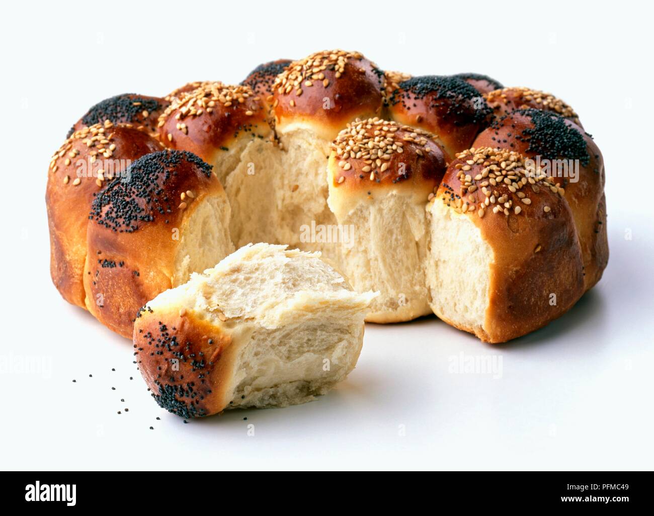 Partybrot, seminate pane tedesco Foto Stock