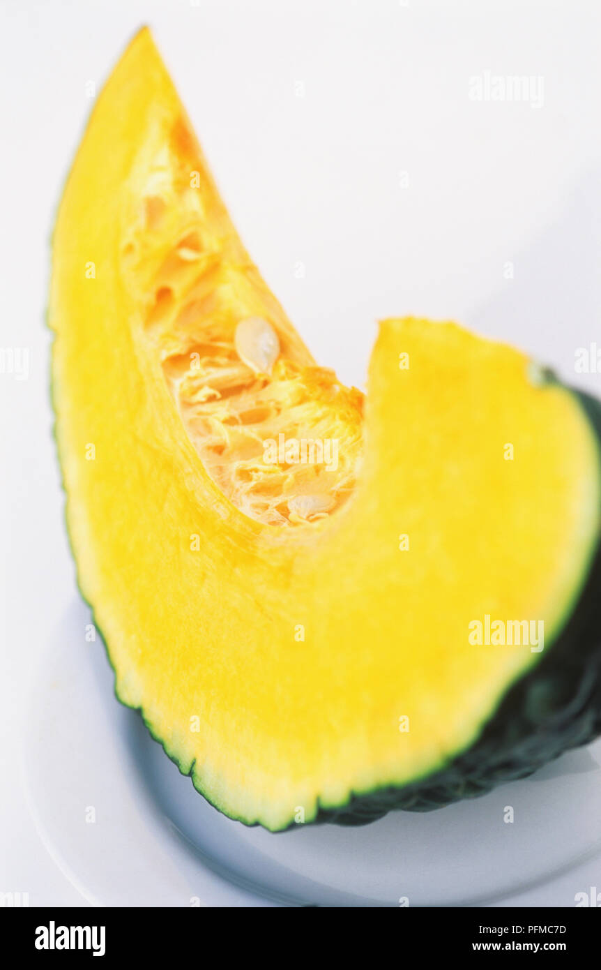 Fetta di melone Foto Stock