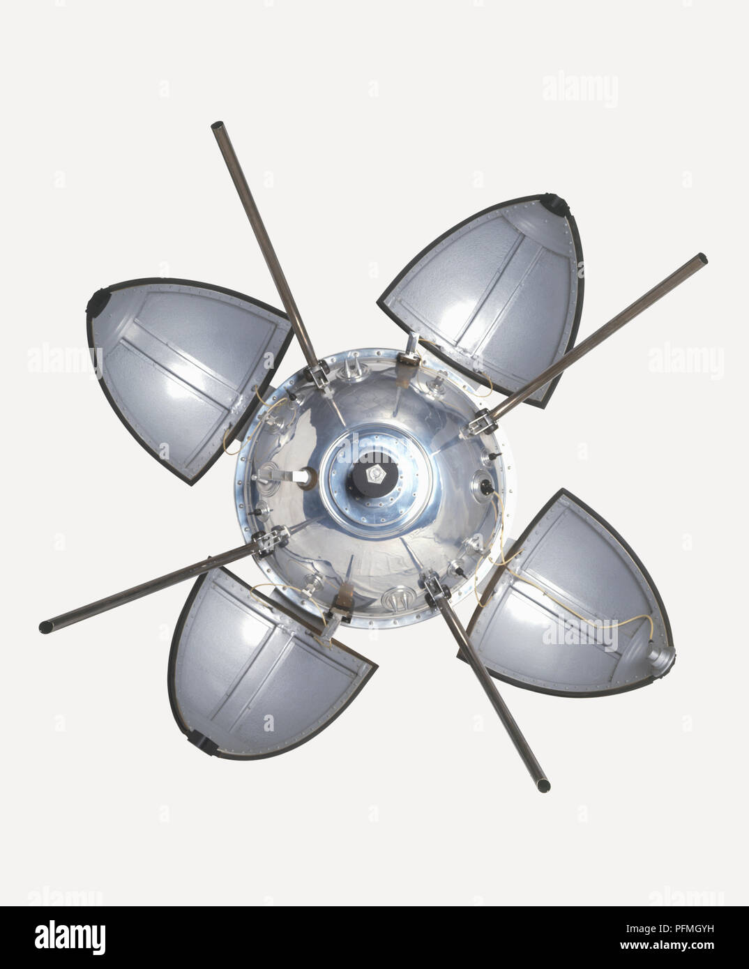 Capsula di atterraggio di fabbricazione sovietica Luna 9 sonda spaziale,  noto anche come Lunik 9 Foto stock - Alamy