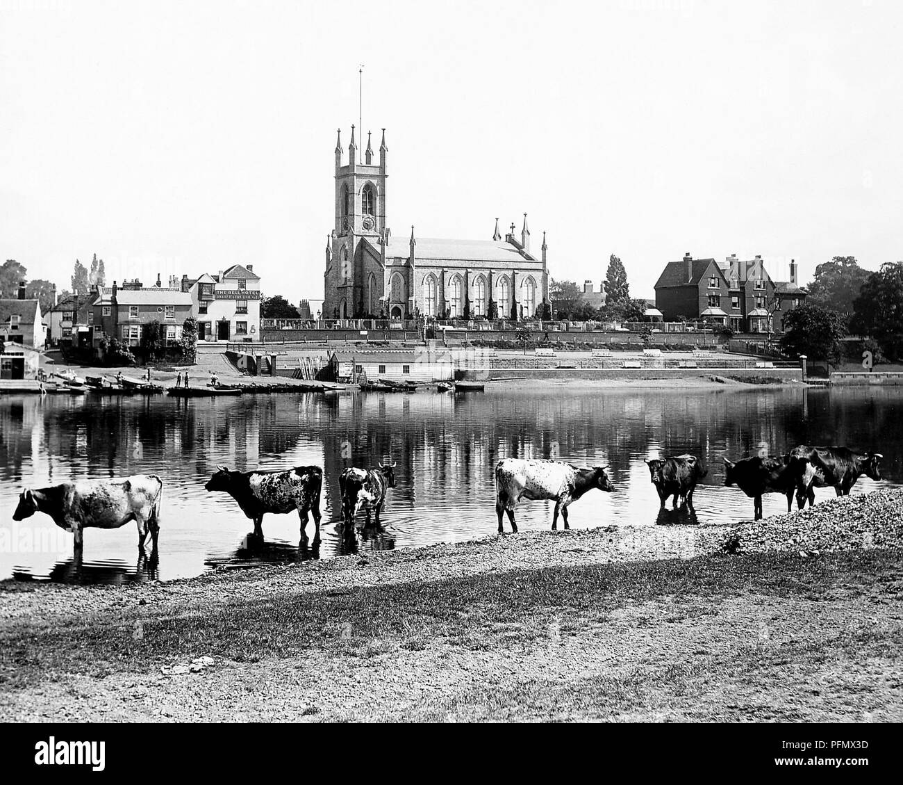 Hampton on Thames, PERIODO VITTORIANO Foto Stock
