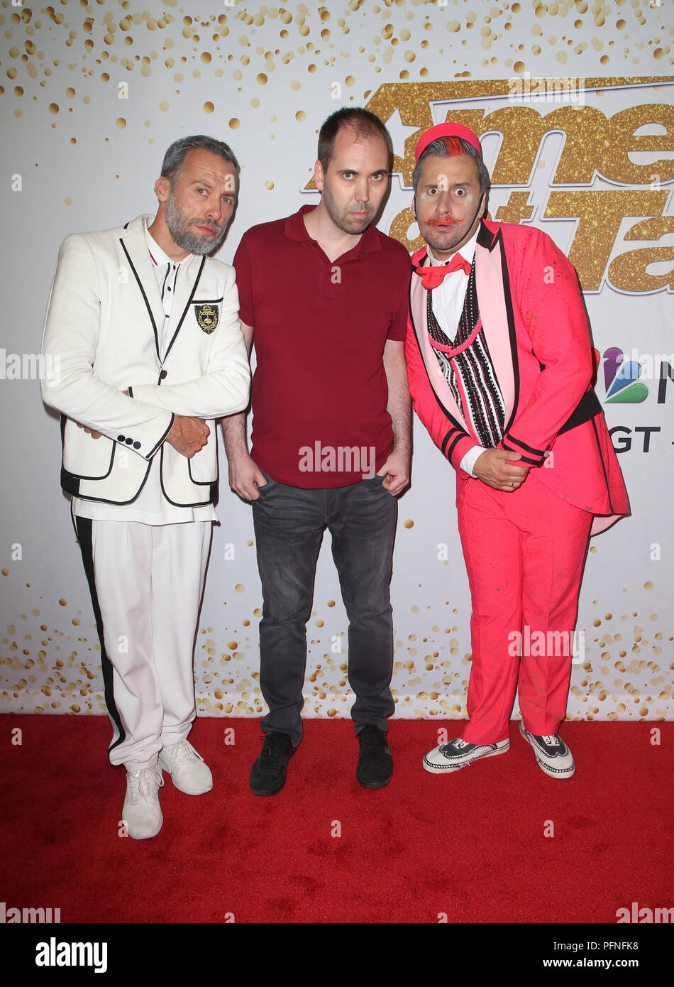 Hollywood, CA. 21 Ago, 2018. Foto anteriore, a America's Got Talent Show dal vivo lo screening di evento presso il Teatro Dolby in Hollywood, la California il 21 agosto 2018. Credito: Faye Sadou/media/punzone Alamy Live News Foto Stock