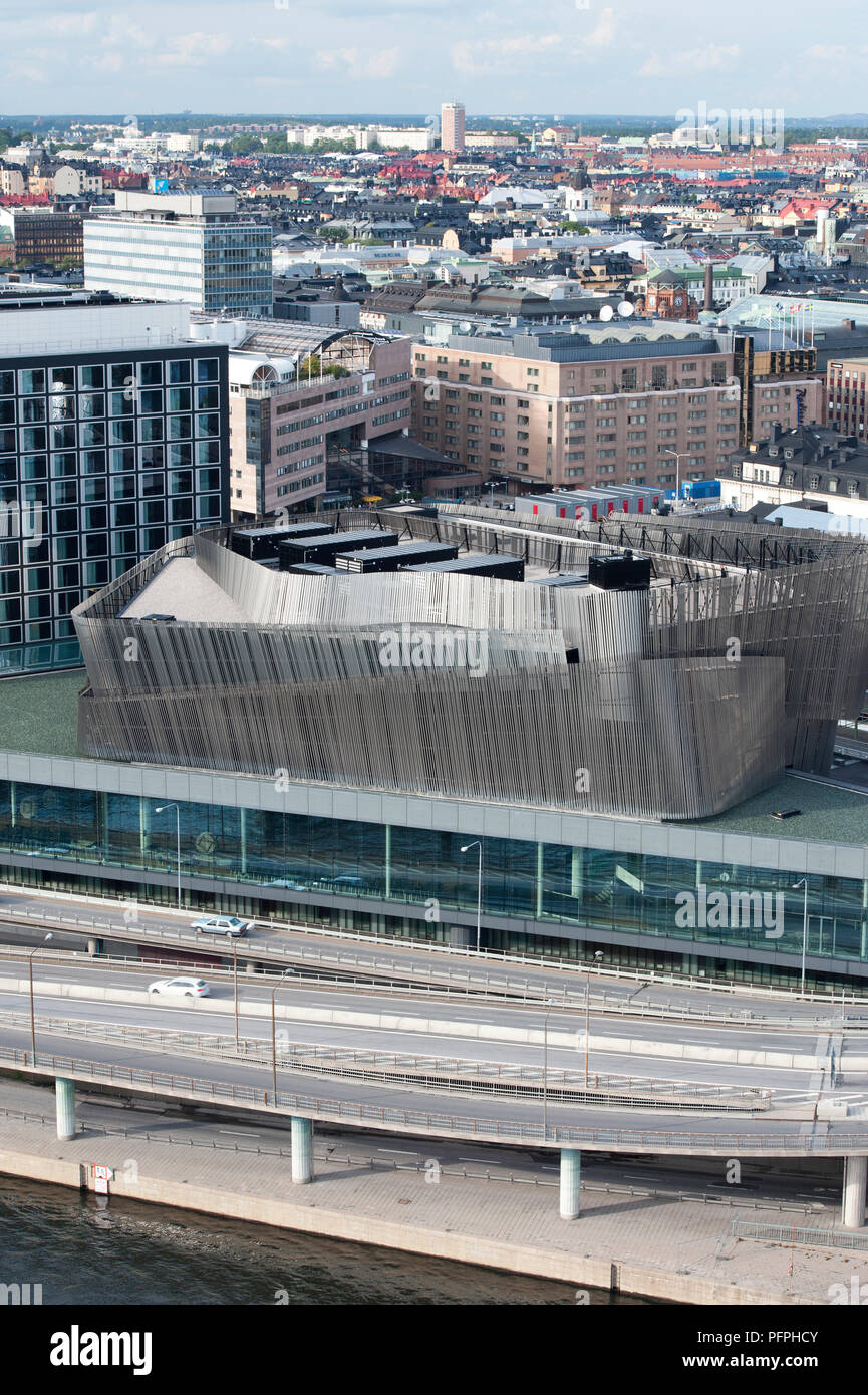 La Svezia, Stoccolma, Norrmalm, Stockholm Waterfront Congress Centre Foto Stock