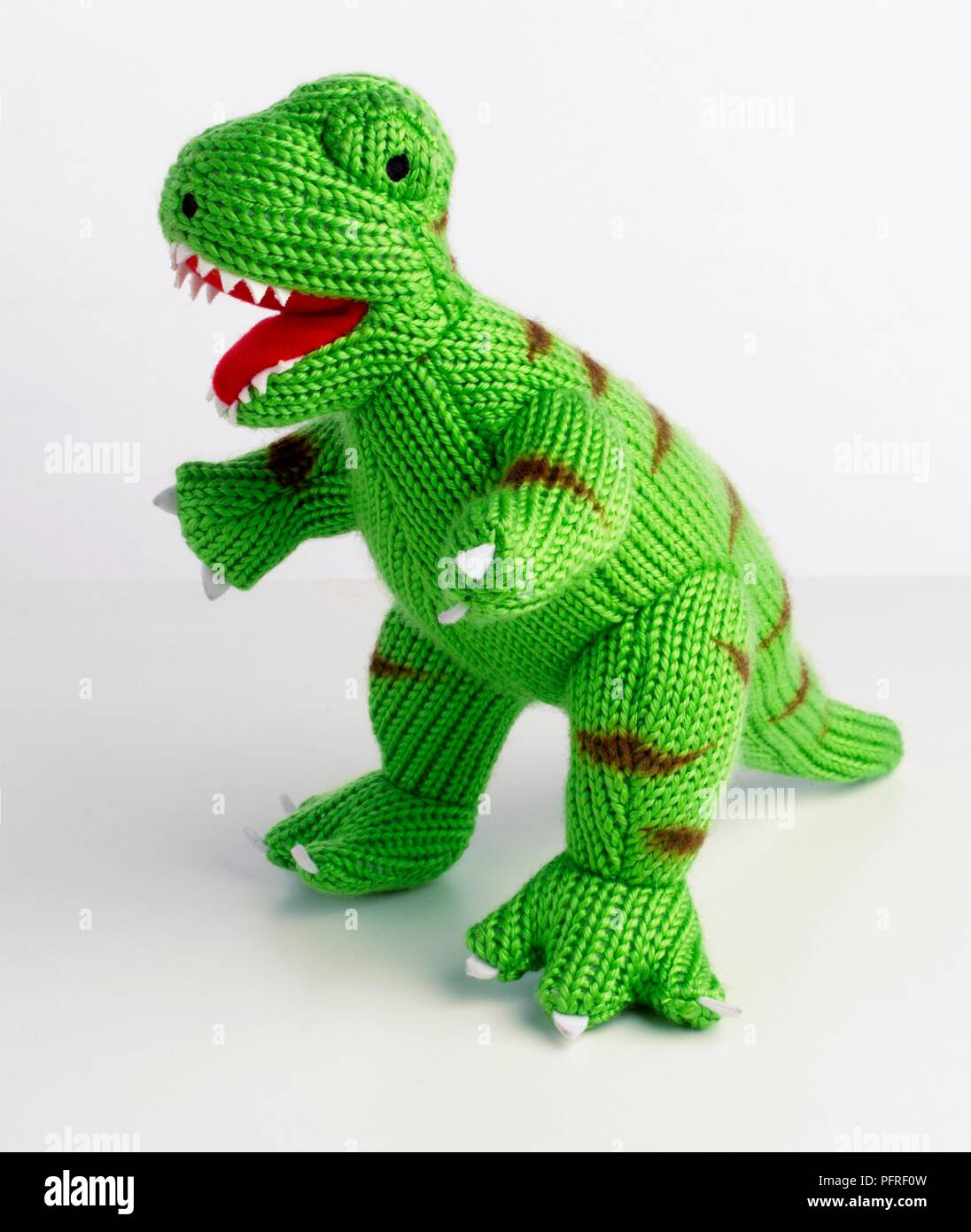Maglia Verde dinosauro giocattolo Foto Stock