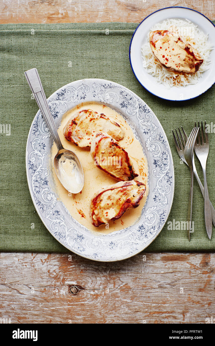 La paprica fagiano Foto Stock