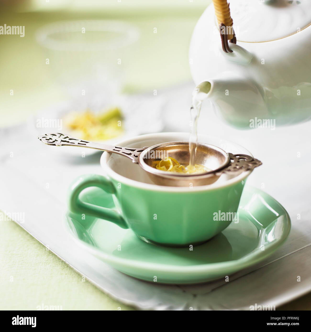 Tè alla citronella Foto Stock