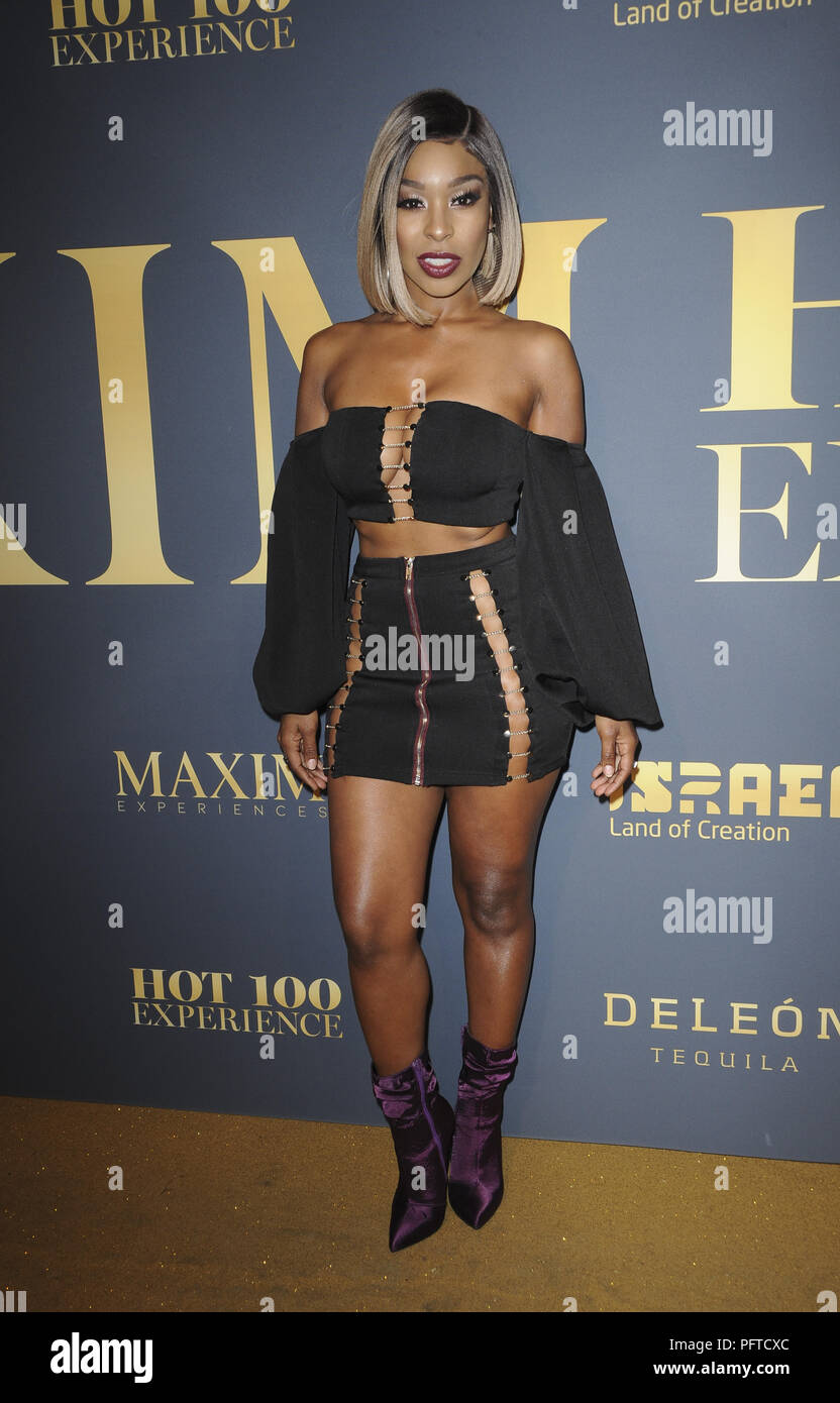 Maxim Hot 100 esperienze parte 2018 dotate di: Porscha Coleman dove: Los Angeles, California, Stati Uniti quando: 21 lug 2018 Credit: Apega/WENN.com Foto Stock