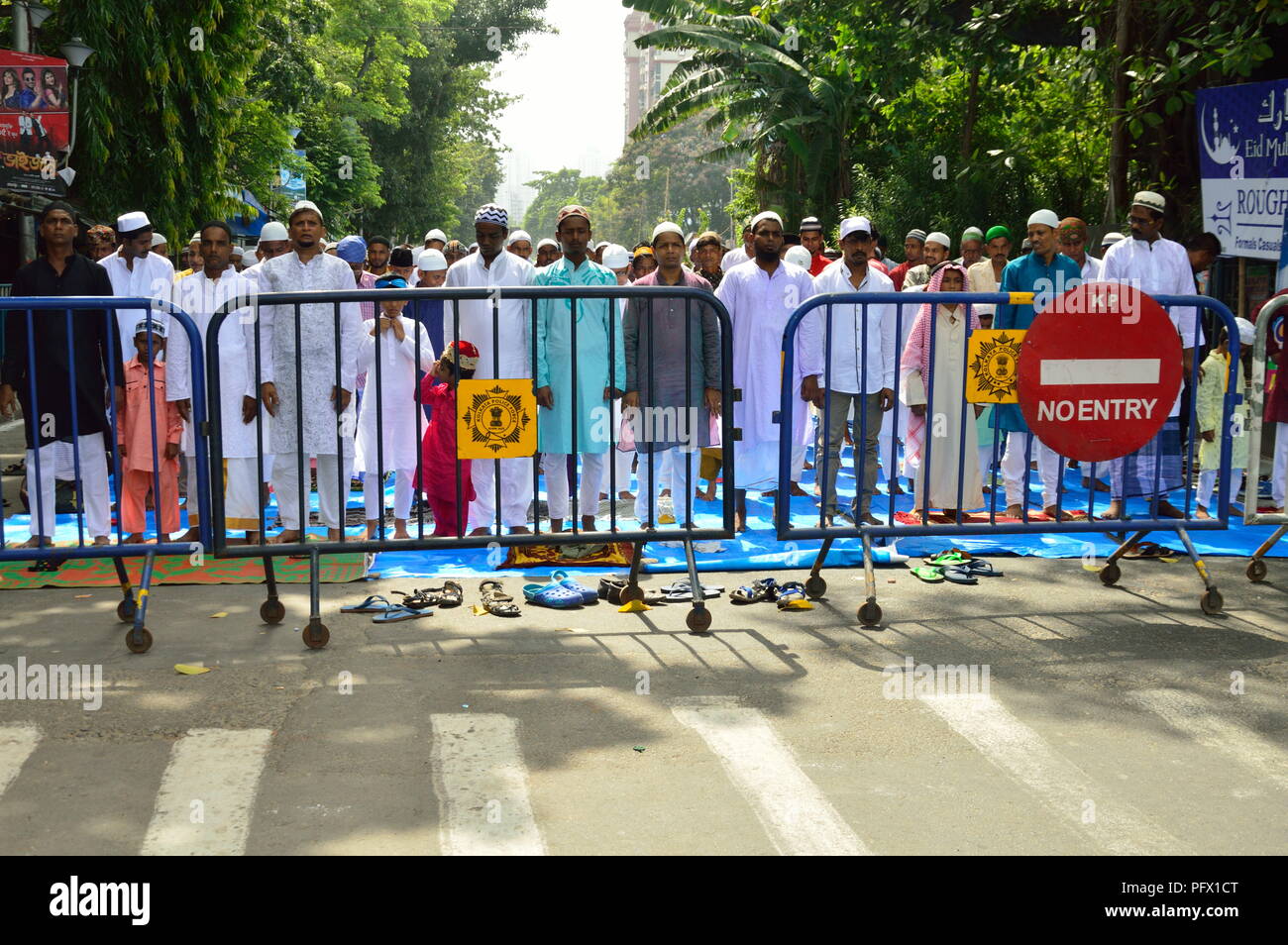 Eid in Kolkata Foto Stock