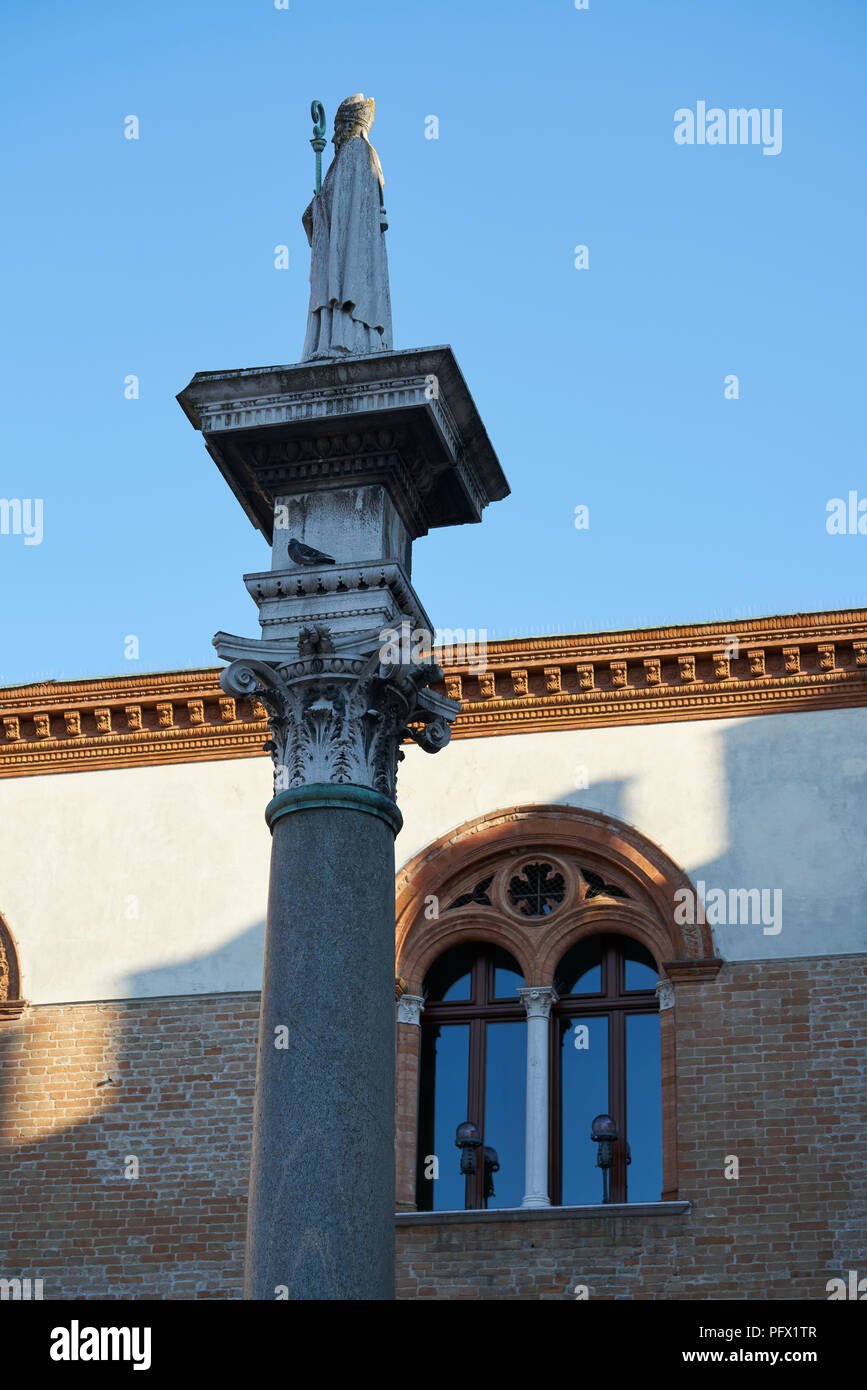 Piazza del Popole, Ravenna, Italia Foto Stock