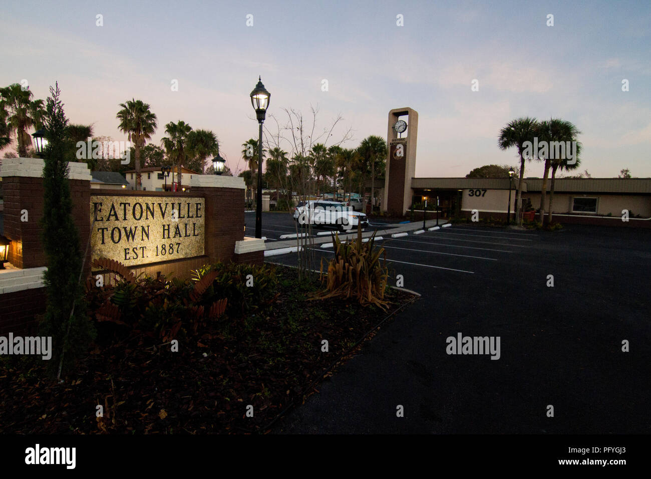 Eatonville, Florida, municipio Foto Stock